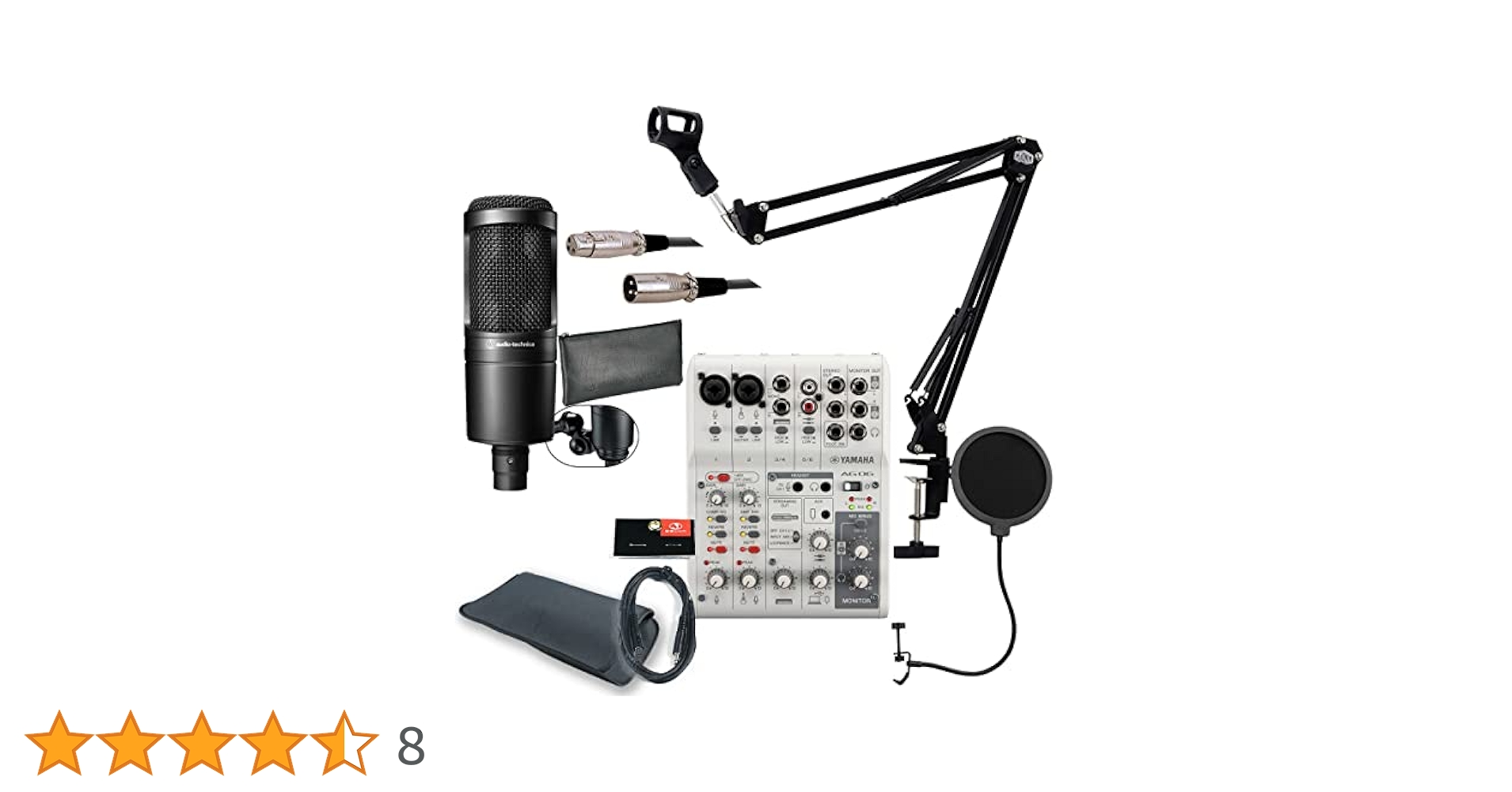 Amazon.co.jp: YAMAHA / AG06MK2 WHITE AT2020 PCユーザー向け